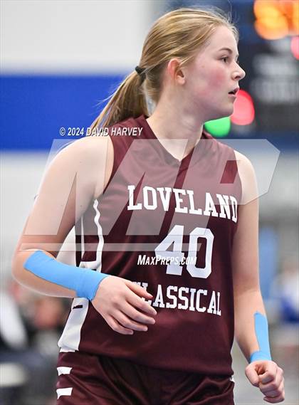 Thumbnail 1 in  Loveland Classical vs Denver Christian (CHSAA 2A Sweet 16) photogallery.