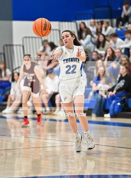 Thumbnail 3 in  Loveland Classical vs Denver Christian (CHSAA 2A Sweet 16) photogallery.