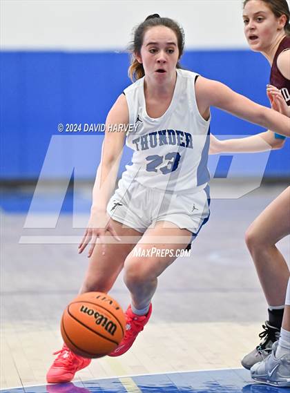 Thumbnail 3 in  Loveland Classical vs Denver Christian (CHSAA 2A Sweet 16) photogallery.