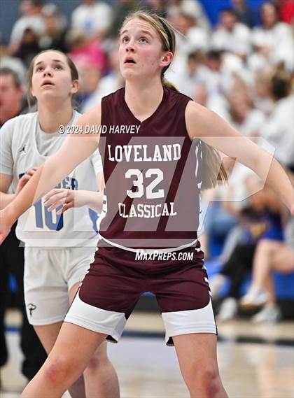 Thumbnail 1 in  Loveland Classical vs Denver Christian (CHSAA 2A Sweet 16) photogallery.