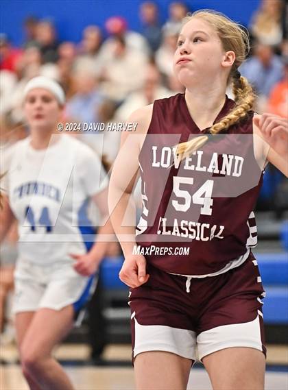 Thumbnail 2 in  Loveland Classical vs Denver Christian (CHSAA 2A Sweet 16) photogallery.