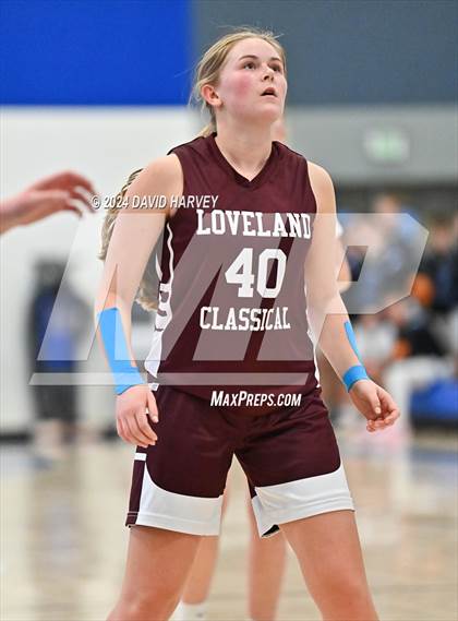 Thumbnail 2 in  Loveland Classical vs Denver Christian (CHSAA 2A Sweet 16) photogallery.
