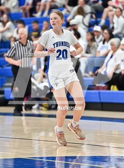 Thumbnail 3 in  Loveland Classical vs Denver Christian (CHSAA 2A Sweet 16) photogallery.