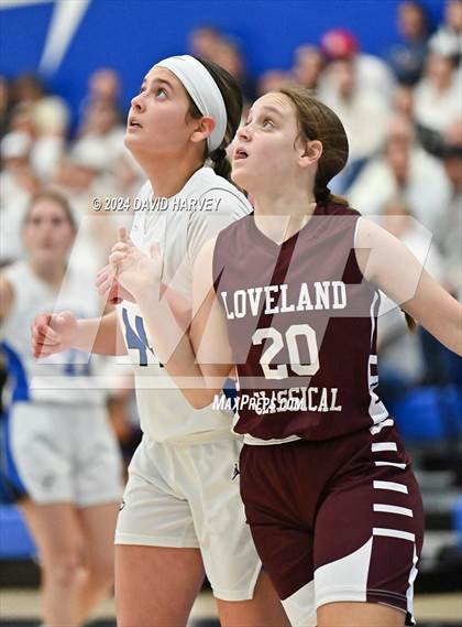 Thumbnail 1 in  Loveland Classical vs Denver Christian (CHSAA 2A Sweet 16) photogallery.