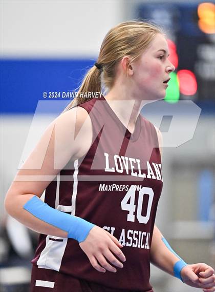 Thumbnail 2 in  Loveland Classical vs Denver Christian (CHSAA 2A Sweet 16) photogallery.