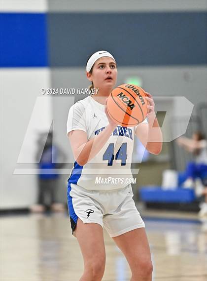 Thumbnail 2 in  Loveland Classical vs Denver Christian (CHSAA 2A Sweet 16) photogallery.