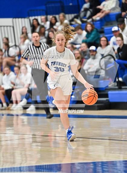Thumbnail 3 in  Loveland Classical vs Denver Christian (CHSAA 2A Sweet 16) photogallery.