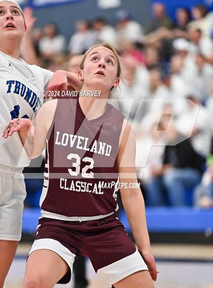 Thumbnail 1 in  Loveland Classical vs Denver Christian (CHSAA 2A Sweet 16) photogallery.