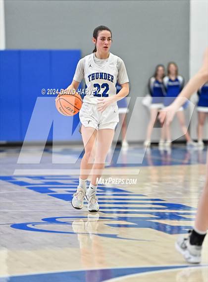 Thumbnail 2 in  Loveland Classical vs Denver Christian (CHSAA 2A Sweet 16) photogallery.