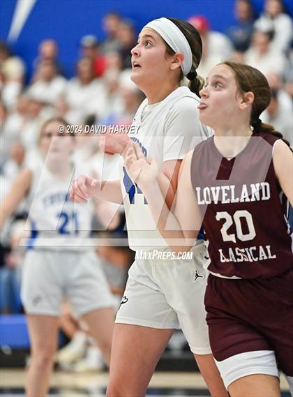 Thumbnail 2 in  Loveland Classical vs Denver Christian (CHSAA 2A Sweet 16) photogallery.