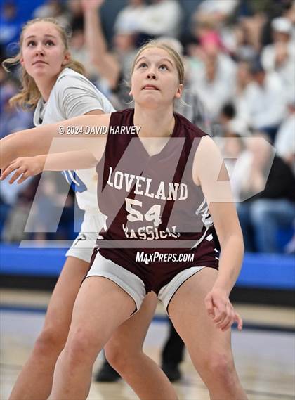 Thumbnail 3 in  Loveland Classical vs Denver Christian (CHSAA 2A Sweet 16) photogallery.