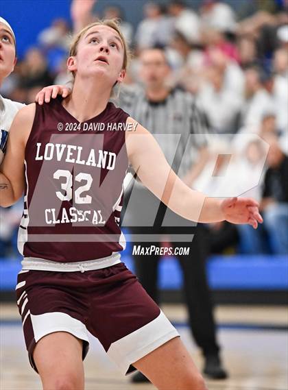 Thumbnail 2 in  Loveland Classical vs Denver Christian (CHSAA 2A Sweet 16) photogallery.