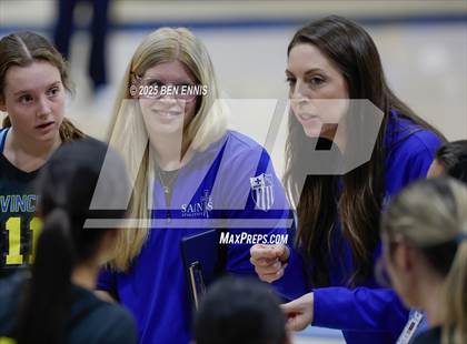 Thumbnail 2 in Lovett vs. St. Vincent's (GHSA Private Quarterfinal) photogallery.