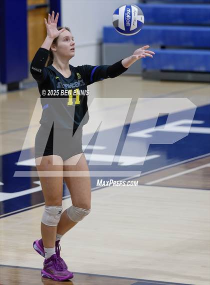 Thumbnail 3 in Lovett vs. St. Vincent's (GHSA Private Quarterfinal) photogallery.