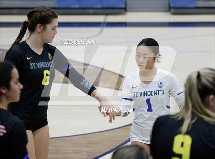 Thumbnail 2 in Lovett vs. St. Vincent's (GHSA Private Quarterfinal) photogallery.
