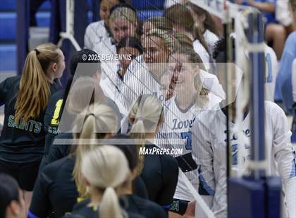 Thumbnail 3 in Lovett vs. St. Vincent's (GHSA Private Quarterfinal) photogallery.