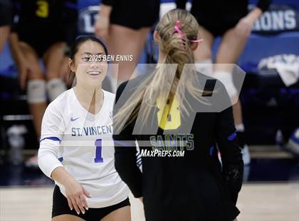 Thumbnail 1 in Lovett vs. St. Vincent's (GHSA Private Quarterfinal) photogallery.