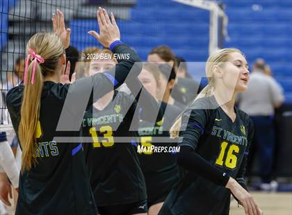 Thumbnail 1 in Lovett vs. St. Vincent's (GHSA Private Quarterfinal) photogallery.