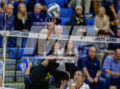 Thumbnail 1 in Lovett vs. St. Vincent's (GHSA Private Quarterfinal) photogallery.