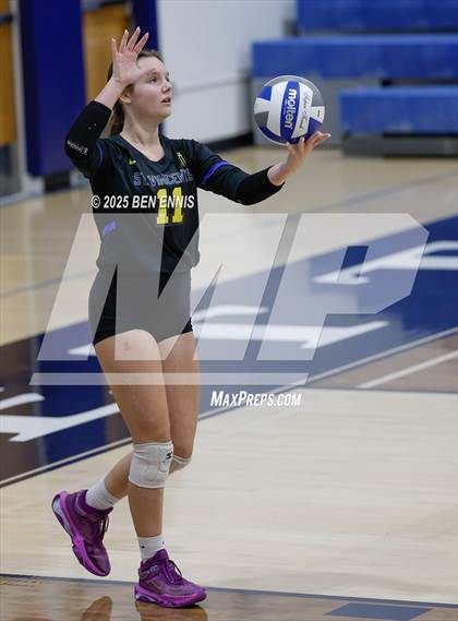 Thumbnail 1 in Lovett vs. St. Vincent's (GHSA Private Quarterfinal) photogallery.