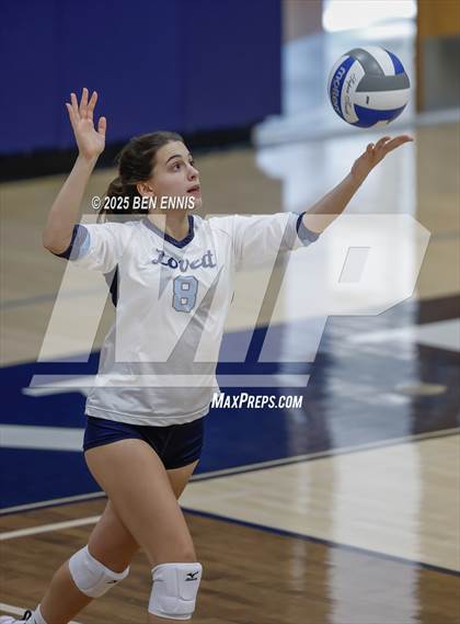 Thumbnail 3 in Lovett vs. St. Vincent's (GHSA Private Quarterfinal) photogallery.