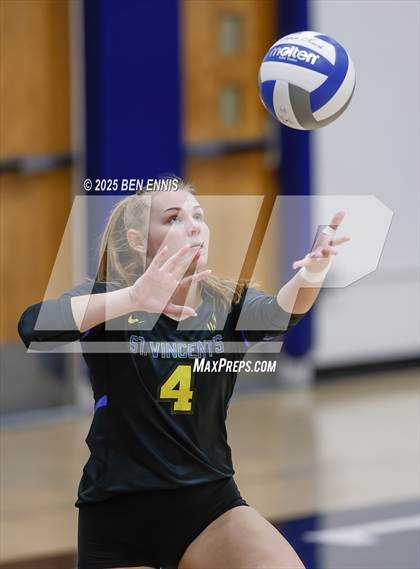 Thumbnail 2 in Lovett vs. St. Vincent's (GHSA Private Quarterfinal) photogallery.