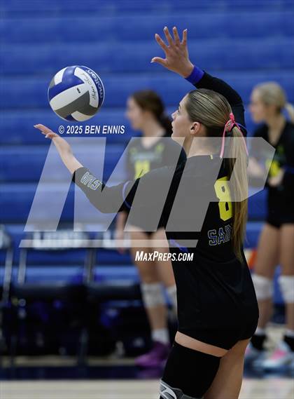 Thumbnail 2 in Lovett vs. St. Vincent's (GHSA Private Quarterfinal) photogallery.