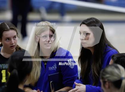 Thumbnail 3 in Lovett vs. St. Vincent's (GHSA Private Quarterfinal) photogallery.