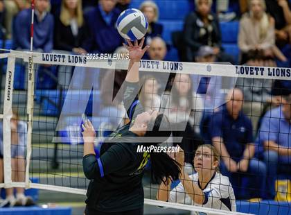 Thumbnail 1 in Lovett vs. St. Vincent's (GHSA Private Quarterfinal) photogallery.