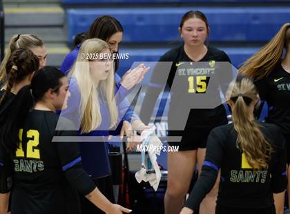 Thumbnail 1 in Lovett vs. St. Vincent's (GHSA Private Quarterfinal) photogallery.