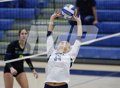 Thumbnail 2 in Lovett vs. St. Vincent's (GHSA Private Quarterfinal) photogallery.