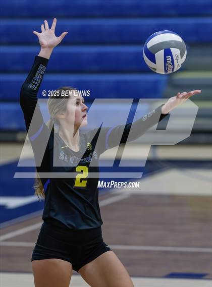 Thumbnail 1 in Lovett vs. St. Vincent's (GHSA Private Quarterfinal) photogallery.
