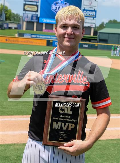 Thumbnail 3 in New Home vs. Centerville (UIL Baseball 2A D1 Final) photogallery.