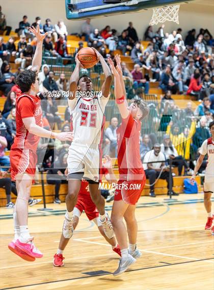 Thumbnail 2 in Half Hollow Hills East vs Smithtown East (NYSPHSAA Section XI Class AAA Semifinals) photogallery.