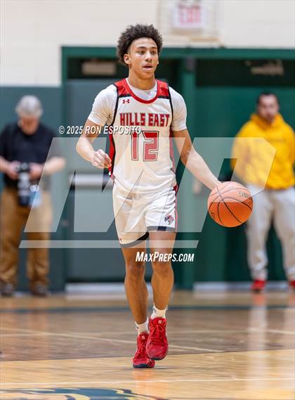 Thumbnail 2 in Half Hollow Hills East vs Smithtown East (NYSPHSAA Section XI Class AAA Semifinals) photogallery.