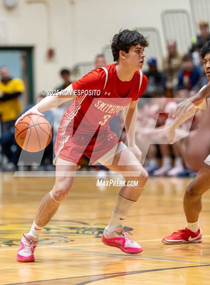 Thumbnail 2 in Half Hollow Hills East vs Smithtown East (NYSPHSAA Section XI Class AAA Semifinals) photogallery.