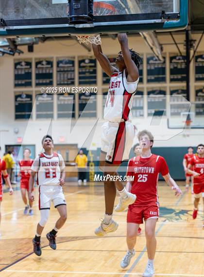 Thumbnail 2 in Half Hollow Hills East vs Smithtown East (NYSPHSAA Section XI Class AAA Semifinals) photogallery.