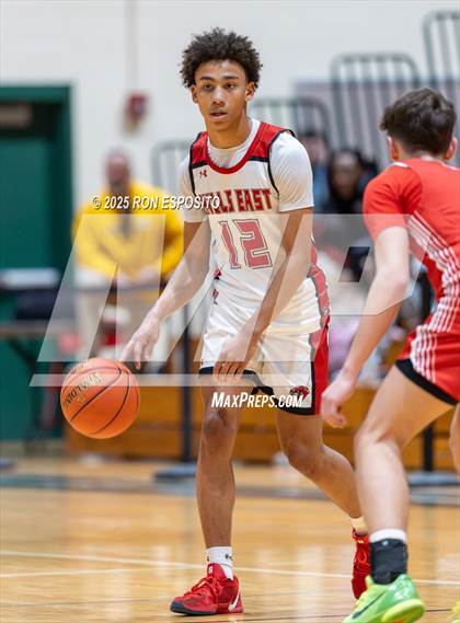 Thumbnail 3 in Half Hollow Hills East vs Smithtown East (NYSPHSAA Section XI Class AAA Semifinals) photogallery.