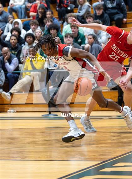 Thumbnail 1 in Half Hollow Hills East vs Smithtown East (NYSPHSAA Section XI Class AAA Semifinals) photogallery.