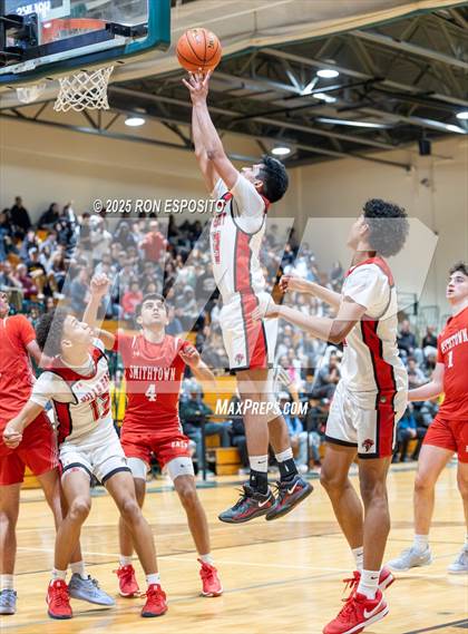Thumbnail 1 in Half Hollow Hills East vs Smithtown East (NYSPHSAA Section XI Class AAA Semifinals) photogallery.