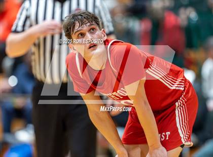 Thumbnail 2 in Half Hollow Hills East vs Smithtown East (NYSPHSAA Section XI Class AAA Semifinals) photogallery.