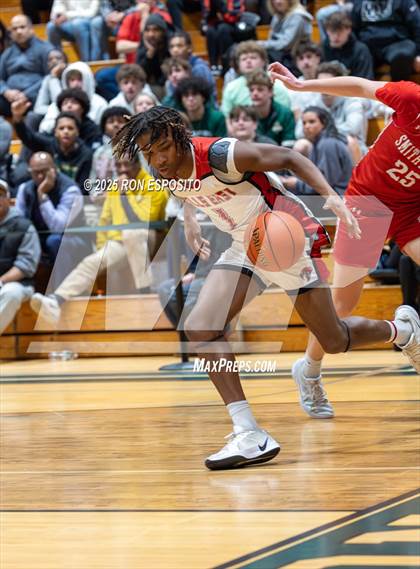 Thumbnail 2 in Half Hollow Hills East vs Smithtown East (NYSPHSAA Section XI Class AAA Semifinals) photogallery.