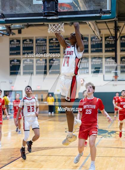 Thumbnail 1 in Half Hollow Hills East vs Smithtown East (NYSPHSAA Section XI Class AAA Semifinals) photogallery.