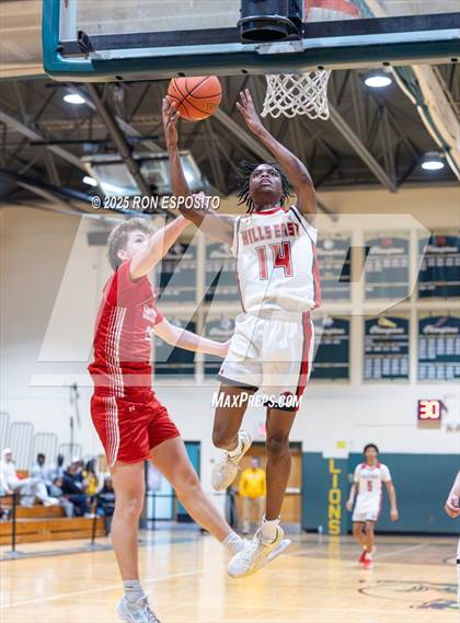 Thumbnail 3 in Half Hollow Hills East vs Smithtown East (NYSPHSAA Section XI Class AAA Semifinals) photogallery.