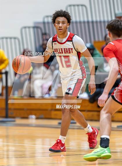 Thumbnail 2 in Half Hollow Hills East vs Smithtown East (NYSPHSAA Section XI Class AAA Semifinals) photogallery.