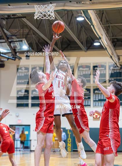 Thumbnail 3 in Half Hollow Hills East vs Smithtown East (NYSPHSAA Section XI Class AAA Semifinals) photogallery.