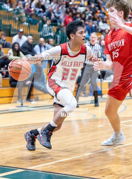 Thumbnail 2 in Half Hollow Hills East vs Smithtown East (NYSPHSAA Section XI Class AAA Semifinals) photogallery.