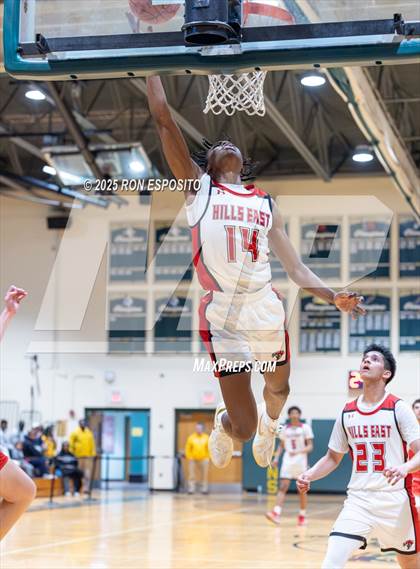 Thumbnail 1 in Half Hollow Hills East vs Smithtown East (NYSPHSAA Section XI Class AAA Semifinals) photogallery.