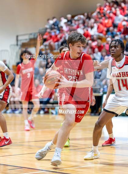 Thumbnail 3 in Half Hollow Hills East vs Smithtown East (NYSPHSAA Section XI Class AAA Semifinals) photogallery.
