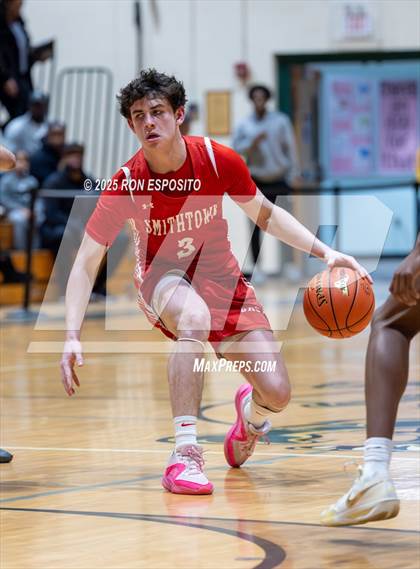 Thumbnail 2 in Half Hollow Hills East vs Smithtown East (NYSPHSAA Section XI Class AAA Semifinals) photogallery.